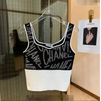 ​Shop Fashion Chanel Crystal Vest 040802 Black 2023