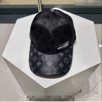 Inexpensive Louis Vuitton Baseball Hat 0105 Black 2 2023