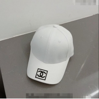 Good Product Chanel Baseball Hat C040703 White 2023