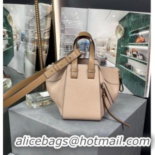Most Popular Loewe Hammock Small Bag Original Leather 55669 Apricot