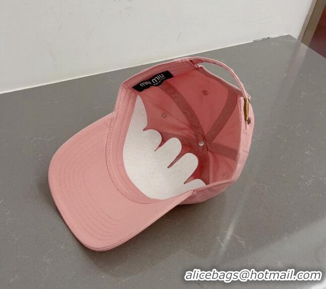 Buy Cheap Miu Miu Canvas Baseball Hat 051208 Light White 2023