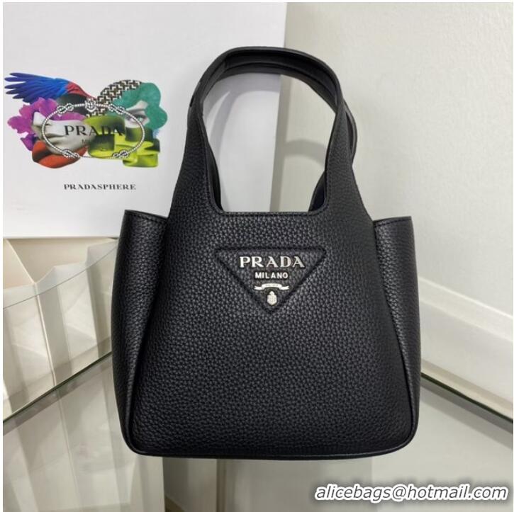 Most Popular Prada Leather handbag 1BA349 black