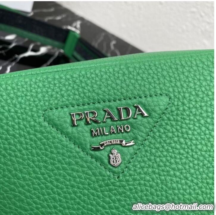 Grade Quality Prada Leather shoulder bag 1BH192 Green