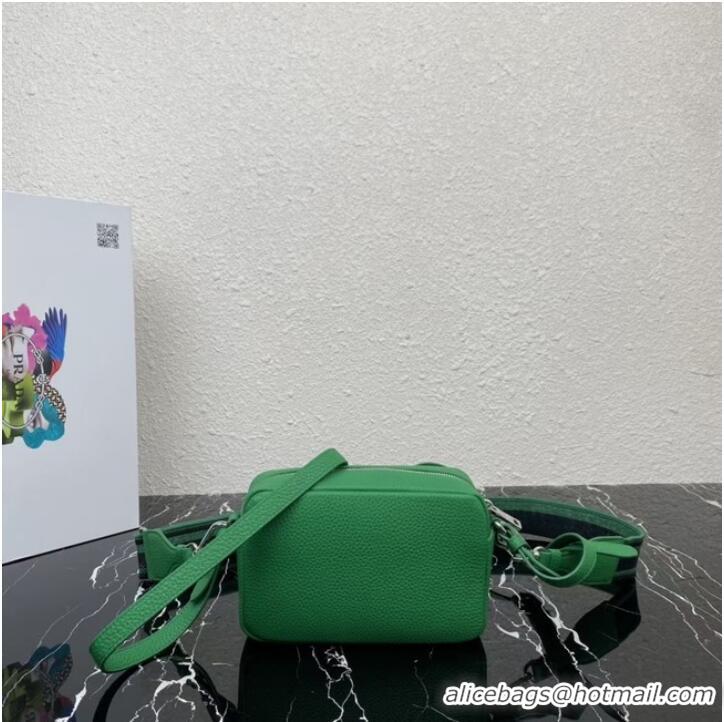 Grade Quality Prada Leather shoulder bag 1BH192 Green