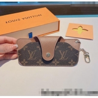 Top Quality Louis Vuitton Glasses Case 042924 Brown 2022