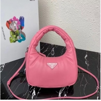 Grade Design Prada Soft padded nappa leather mini-bag 1BA384 pink