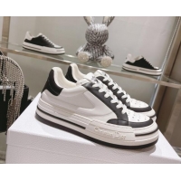 Best Product Dior Fall Low-top Sneakers in Calf Leather White/Black 1226117