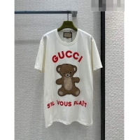​Top Quality Gucci Bear T-shirt G51127 White 2023