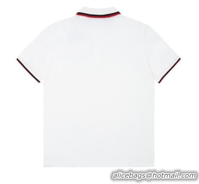 Good Product Gucci Men's Cotton Polo Shirt M6303 White 2023