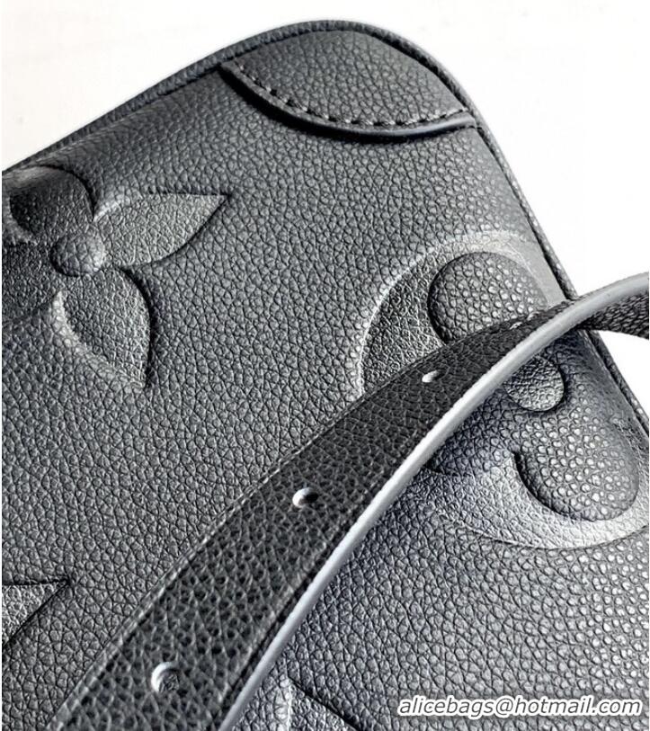 Low Cost Louis Vuitton Monogram Empreinte Trianon MM M46487 black