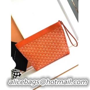 Promotional Goyard Original Conti Clutch Bag 8811 Orange