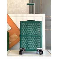 Good Product Goyard Bourget PM Trolley Case Wheeled Luggage 20inches GY1647 Green