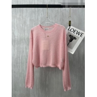 ​Good Product Chanel Cotton Sweater CH53027 Pink 2023