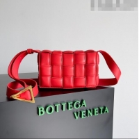 Shop Discount Bottega Veneta Small Padded Cassette Cross-body Bag 717506 Red 2023
