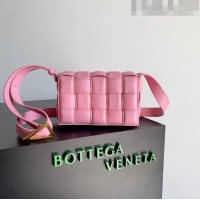 Inexpensive Bottega Veneta Small Padded Cassette Cross-body Bag 717506 Pink 2023