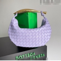 Fashion Discount Bottega Veneta Sardine Bag in Intrecciato Leather 716082 Purple 2023