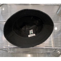 Well Crafted Loewe Cotton Bucket Hat 0613 Black 2023
