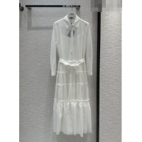 ​Top Quality Prada Dress P6615 White 2023
