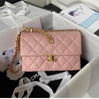 New Style Inexpensive Chanel SMALL FLAP BAG AS3994 pink