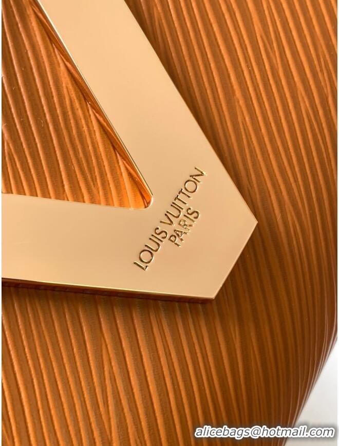 Top Quality Louis Vuitton Twist Lock XL M22297 Gold Miel Brown