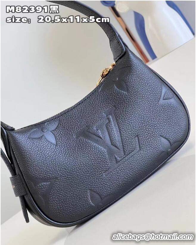 Famous Brand Louis Vuitton Monogram Empreinte Mini Moon M82391 black
