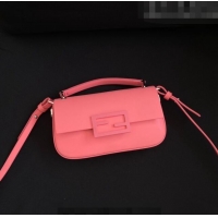 Promotional Fendi Baguette Bag Phone in Calf Leather 37390 Pink 2023