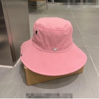 Top Grade Prada Canvas Bucket Hat 0706 Pink 2023