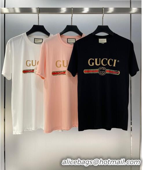 ​Best Price Gucci T-shirt G71708 Pink 2023