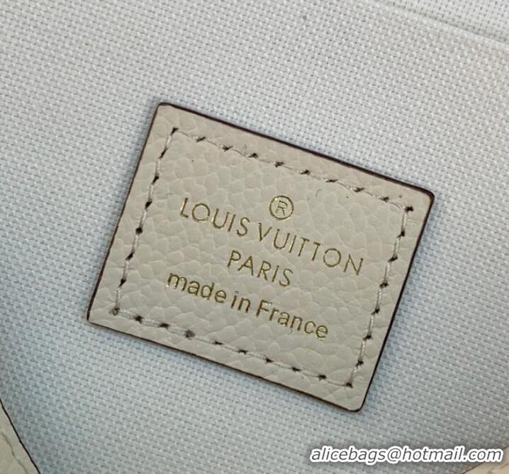 Grade Design Louis Vuitton Monogram Empreinte Multi Pochette Felicie M81359 White