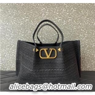 Good Taste VALENTINO Knitting Shoulder bag 0331 black