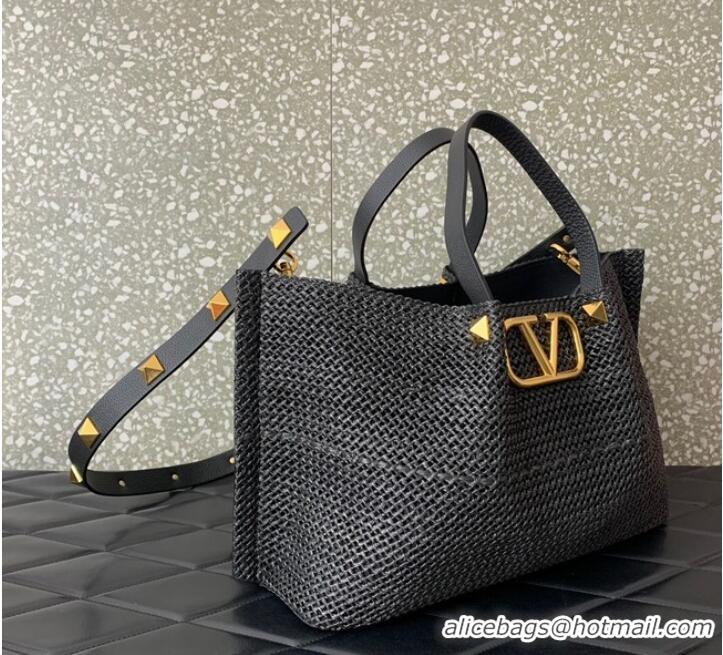 Good Taste VALENTINO Knitting Shoulder bag 0331 black