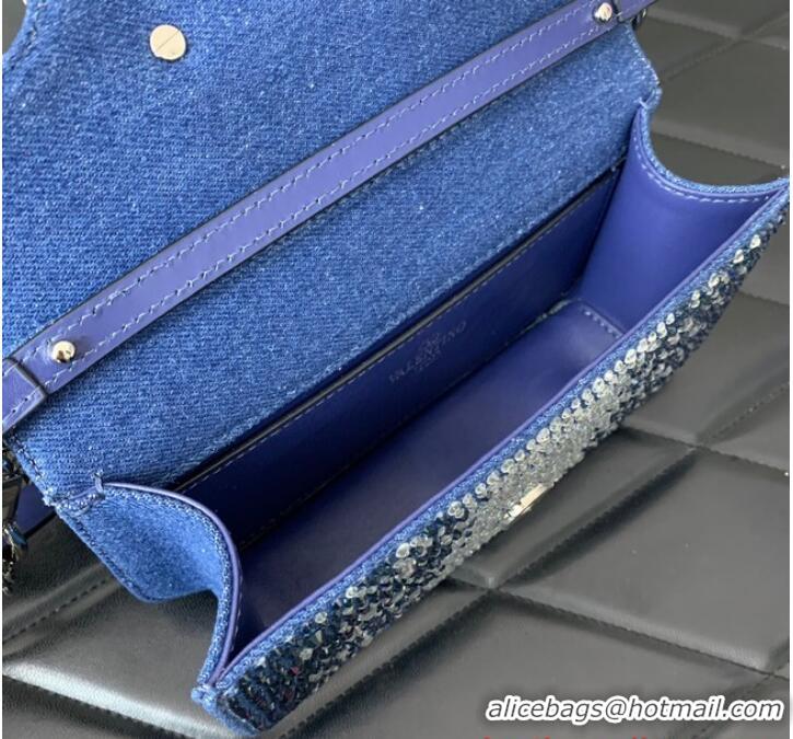 Trendy Design VALENTINO V-logo MINI LOCO bag 5032C blue
