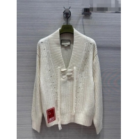 ​Luxurious Gucci Cashmere & Wool Sweater G7709 White 2023