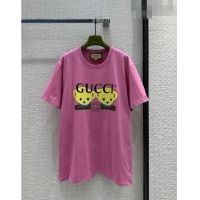 Fashion Discount Gucci T-shirt G71723 Pink 2023