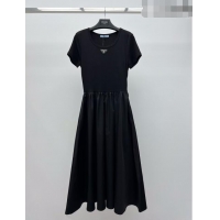 Unique Grade Prada Long Dress P7416 Black 2023