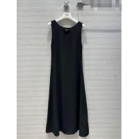 ​Grade Quality Prada Long Dress P71258 Black 2023