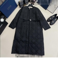 ​Most Popular Dior Quilted Padded Coat 0807 Black 2023