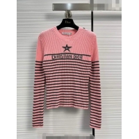 Well Crafted Dior Striped Sweater D08234 Pink 2023
