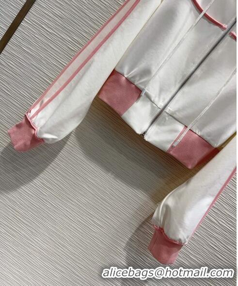 ​Top Quality Prada Jacket and Pants P92617 Pink/White 2023