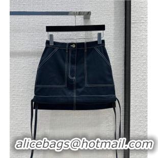 Reasonable Price Loewe Skirt L912522 Blue 2023