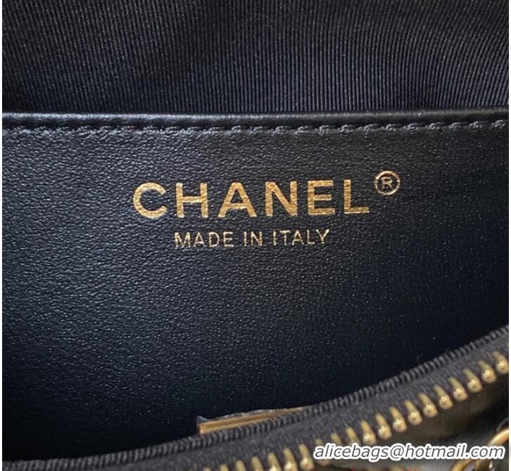 Buy Cheapest Chanel SMALL HOBO HANDBAG AS4422 Black