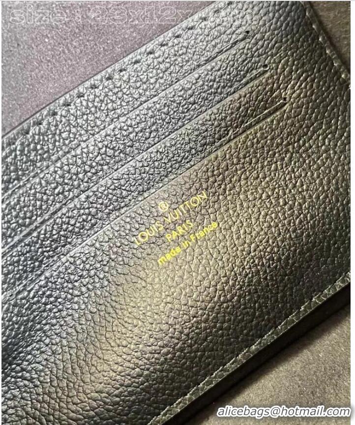 Unique Grade Louis Vuitton Wallet on Chain Ivy M82653 Black