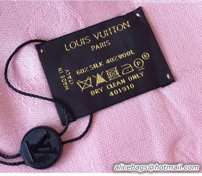 Wholesale Louis Vuitton Monogram Scarf LV103005 Pink 2023