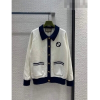 ​Buy Cheapest Gucci Wool Sweater G92857 White 2023