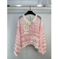 ​Luxury Discount Loewe Sweater L71226 Pink 2023