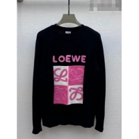 ​Unique Discount Loewe Cashmere & Wool Sweater L82429 Black 2023