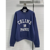 ​Famous Brand Celine Sweatershirt C102118 Blue 2023