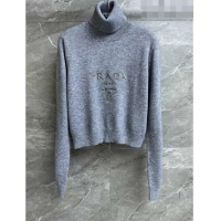 ​Buy Discount Prada Wool Sweater P102313 Grey 2023