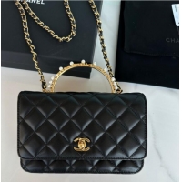 Good Looking Chanel SMALL FLAP BAG AP3504 Black