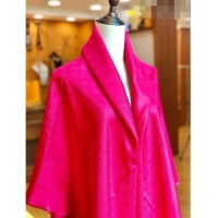 Top Fashion Louis Vuitton 100% Silk Monogram Scarf LV103018 Rosy 2023